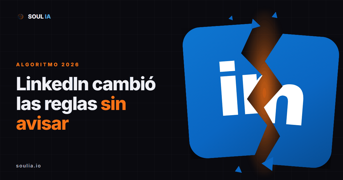 Algoritmo de LinkedIn 2026: qué ha cambiado, por qué tu alcance ha caído y cómo adaptarte