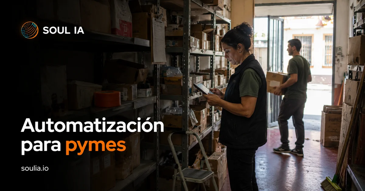 Automatización de procesos para pymes: qué es y cuándo merece la pena