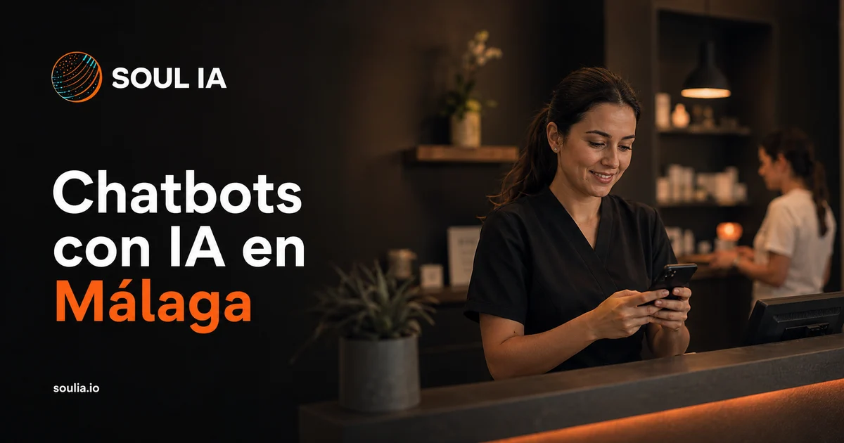 Chatbots con IA para empresas en Málaga: qué resuelven y cuándo merecen la pena