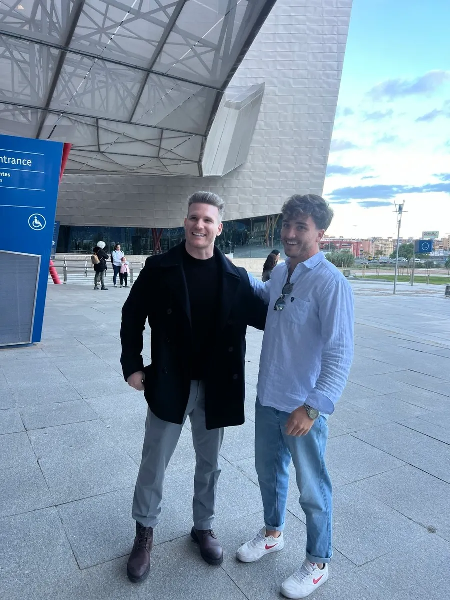El fundador de Soul IA con David Marchante (PowerExplosive) en Talent Land España 2025